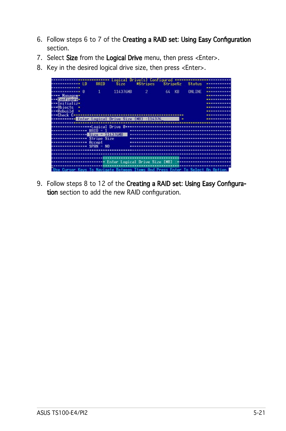 Asus Pedestal Server TS100-E4/PI2 User Manual | Page 121 / 158