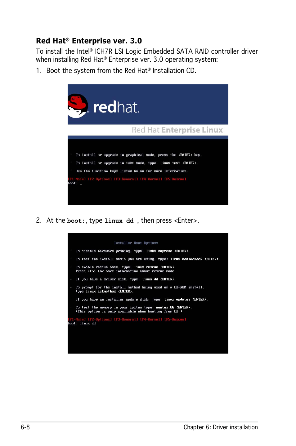 Red hat, Enterprise ver. 3.0 | Asus Pedestal Server TS100-E4/PI2 User Manual | Page 142 / 158