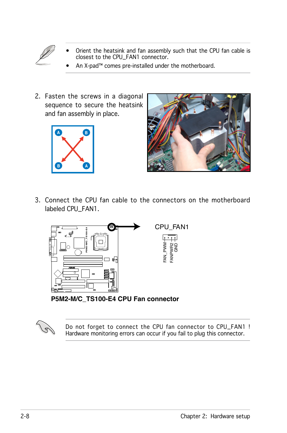Cpu_fan1 | Asus Pedestal Server TS100-E4/PI2 User Manual | Page 26 / 158