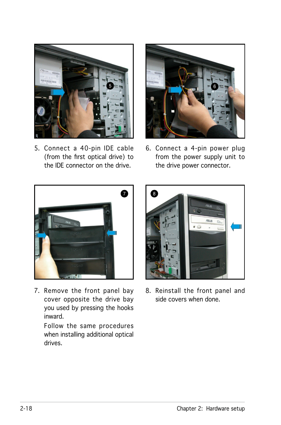 Asus Pedestal Server TS100-E4/PI2 User Manual | Page 36 / 158