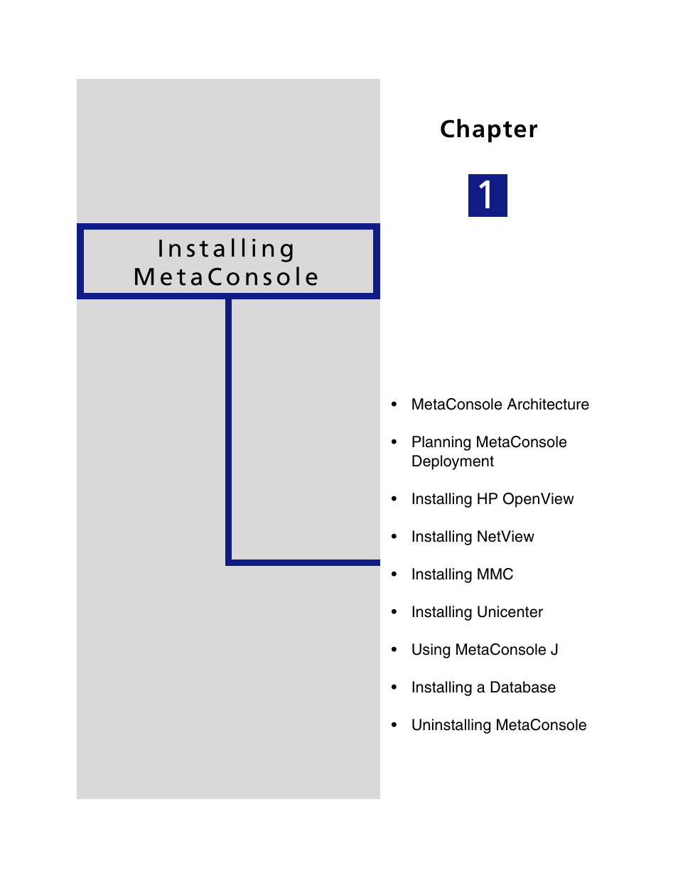 Chapter 1_installing metaconsole | Konica Minolta BIZHUB C30P User Manual | Page 19 / 167
