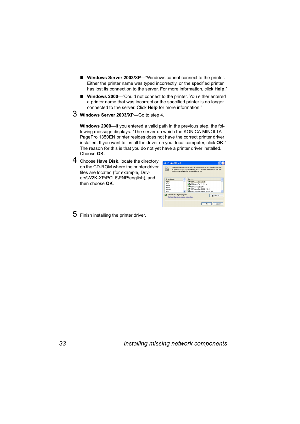 Konica Minolta PagePro 1350EN User Manual | Page 40 / 112