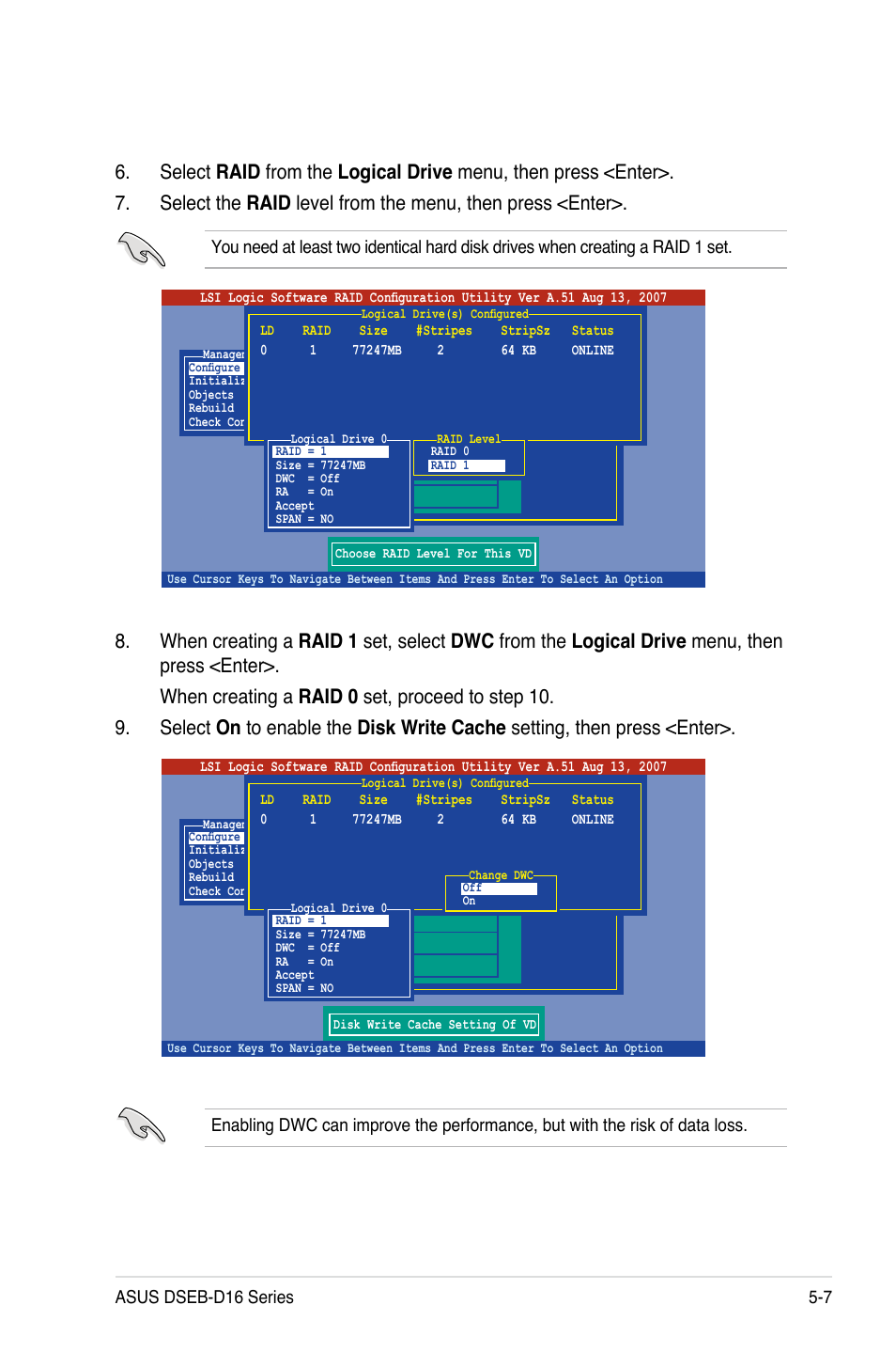 Asus dseb-d16 series 5-7 | Asus DSEB-D16/SAS User Manual | Page 117 / 200