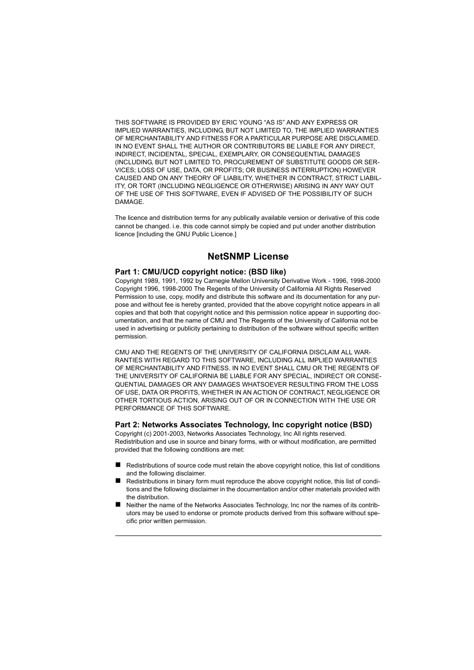Netsnmp license | Konica Minolta magicolor 5650EN User Manual | Page 9 / 430