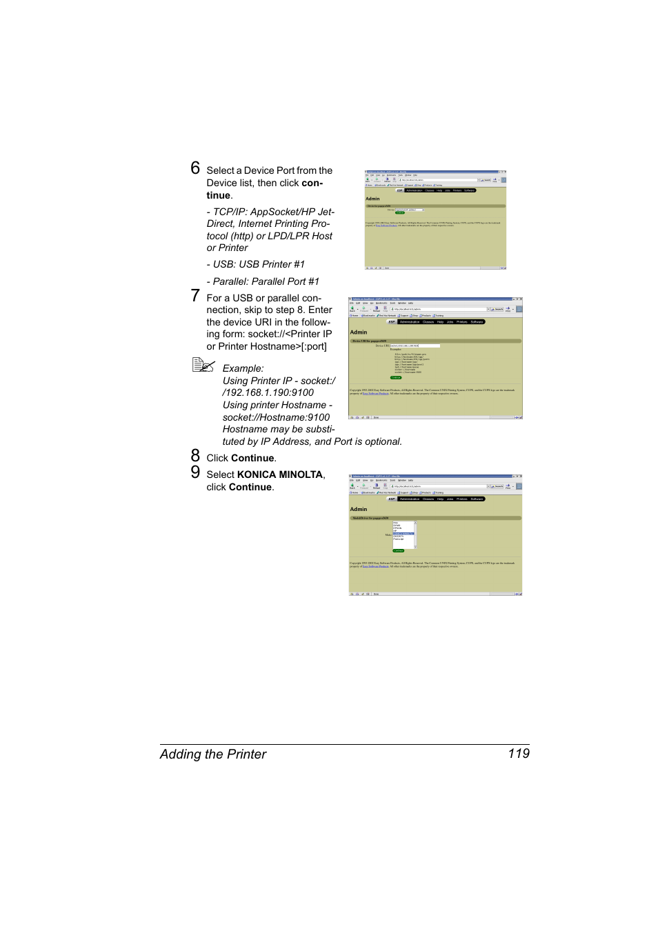 Konica Minolta PagePro 5650EN User Manual | Page 137 / 394