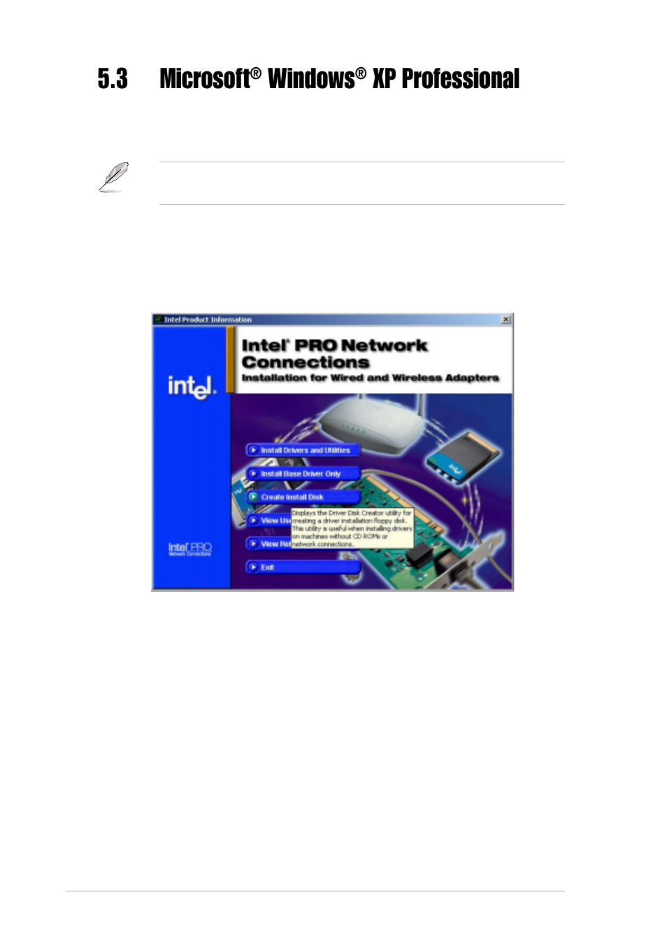 3 microsoft, Windows, Xp professional | Asus Motherboard PR-DLSR533 User Manual | Page 102 / 108