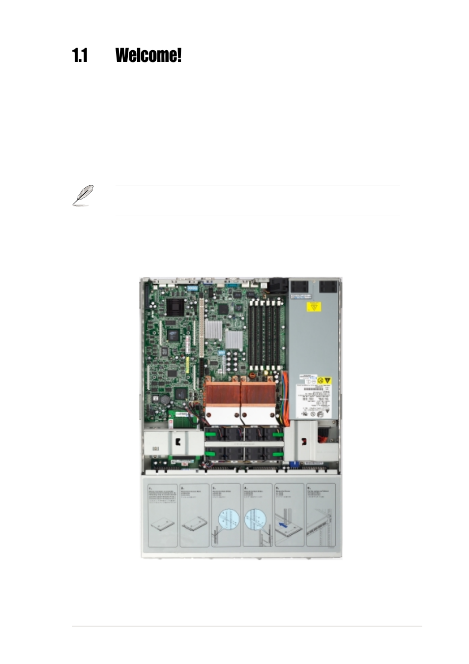 1 welcome | Asus Motherboard PR-DLSR533 User Manual | Page 15 / 108