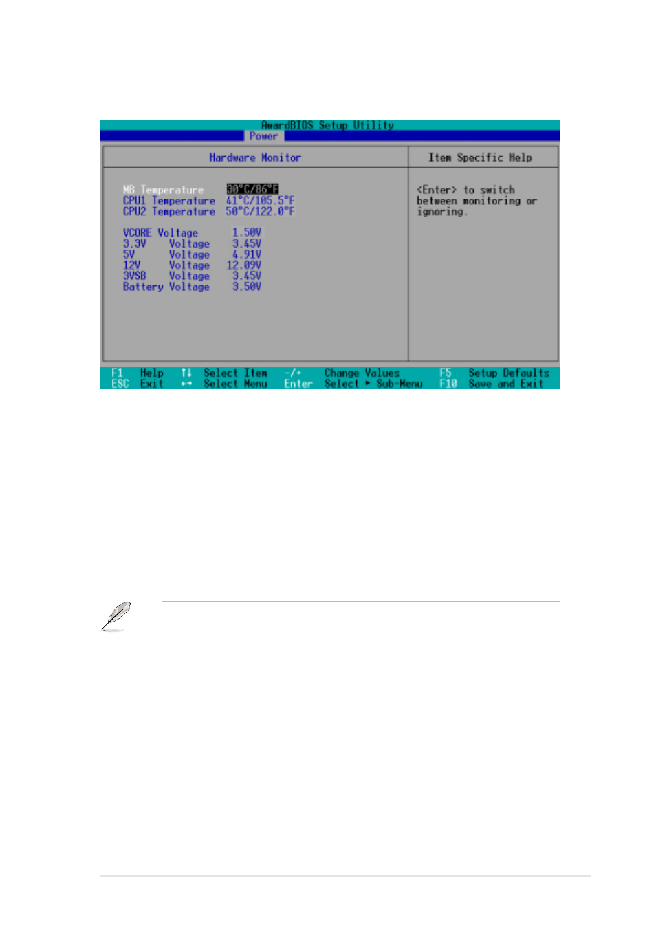 2 hardware monitor | Asus Motherboard PR-DLSR533 User Manual | Page 79 / 108