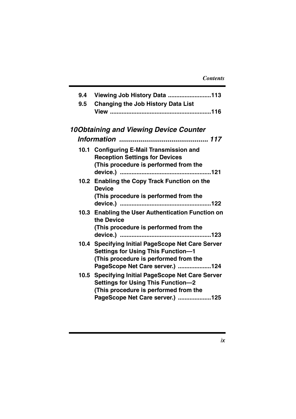 Konica Minolta bizhub C31P User Manual | Page 10 / 147