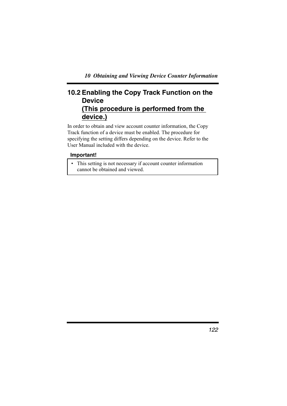 2 enabling the copy track function on the | Konica Minolta bizhub C31P User Manual | Page 133 / 147