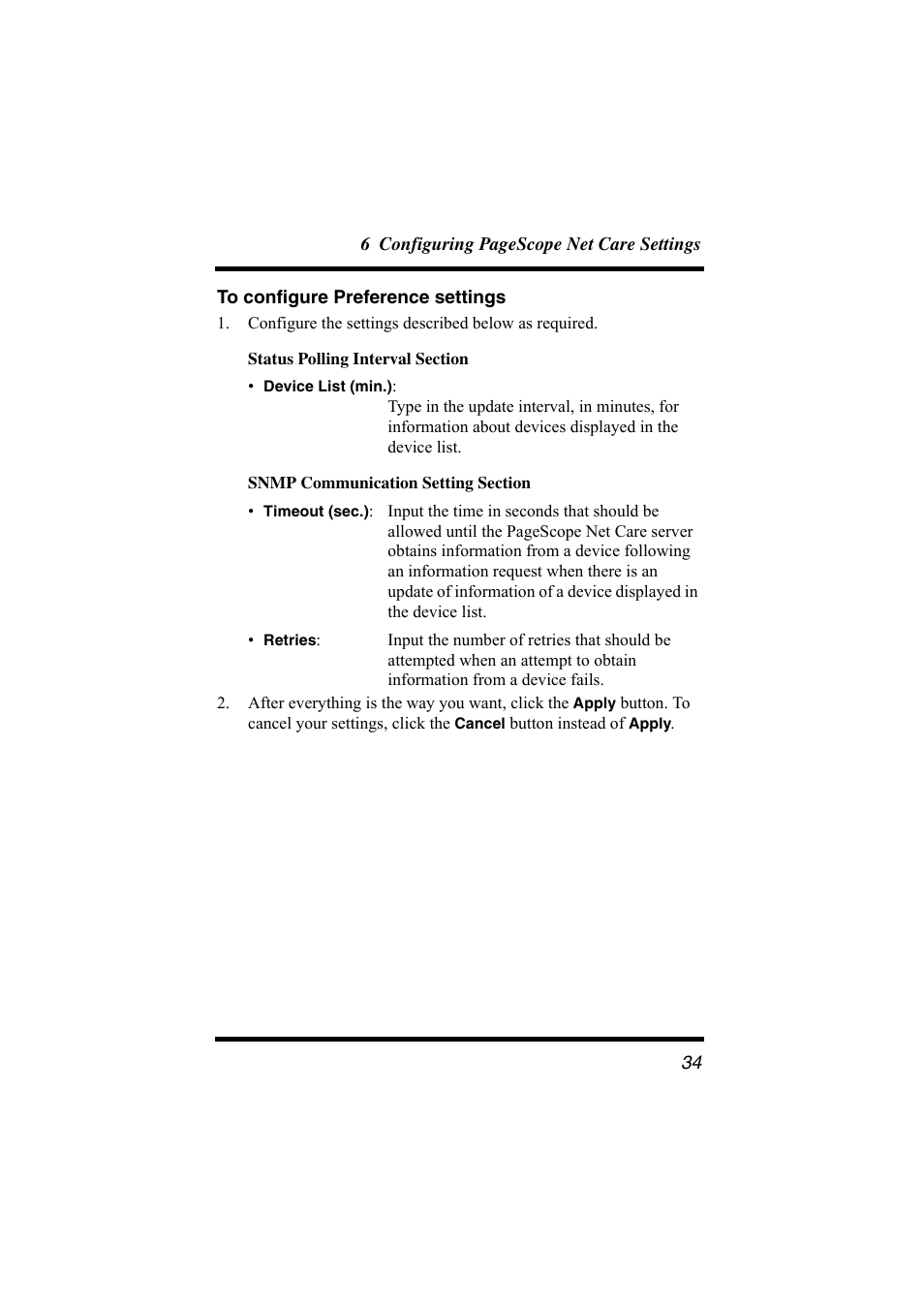 To configure preference settings | Konica Minolta bizhub C31P User Manual | Page 45 / 147