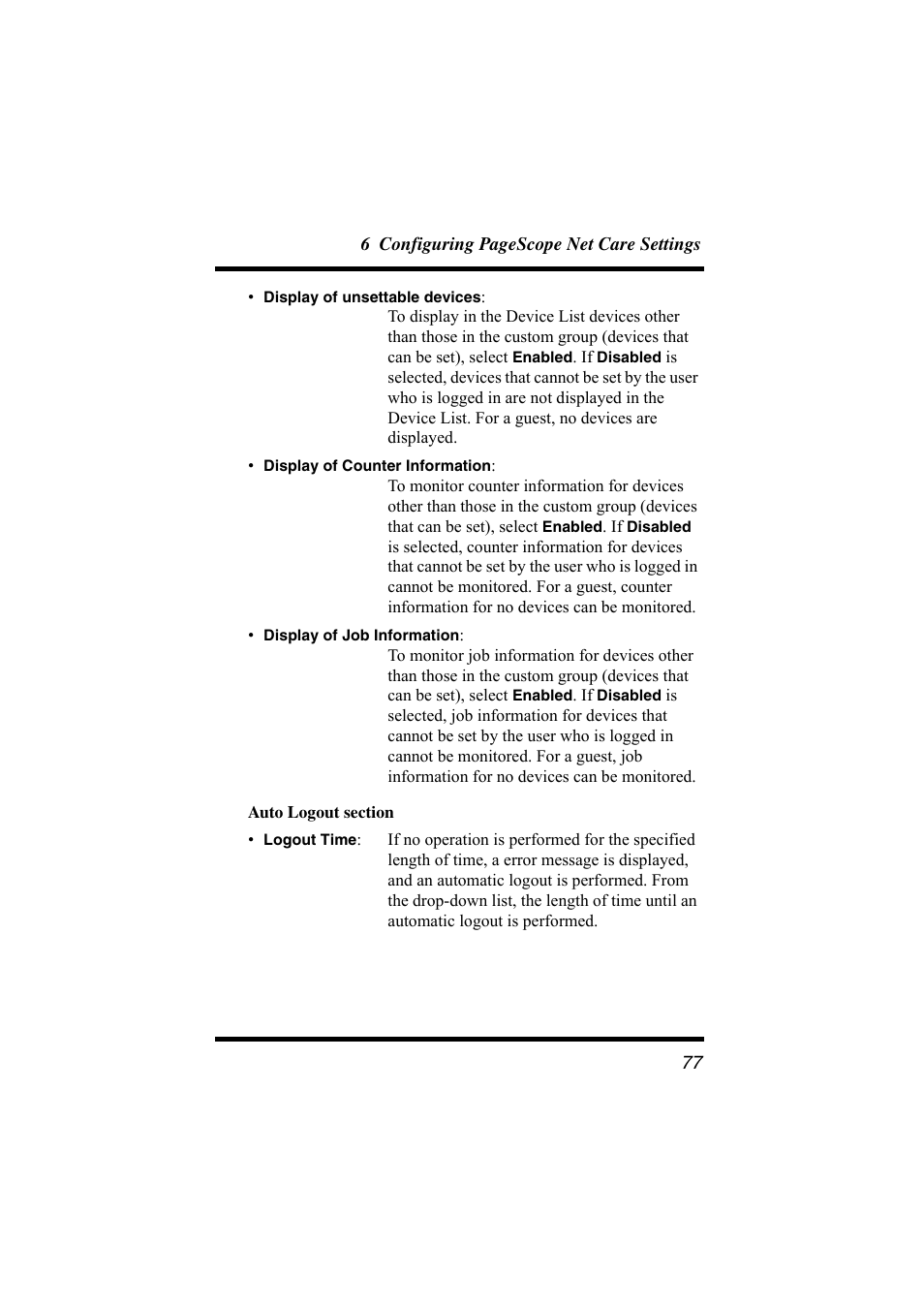 Konica Minolta bizhub C31P User Manual | Page 88 / 147