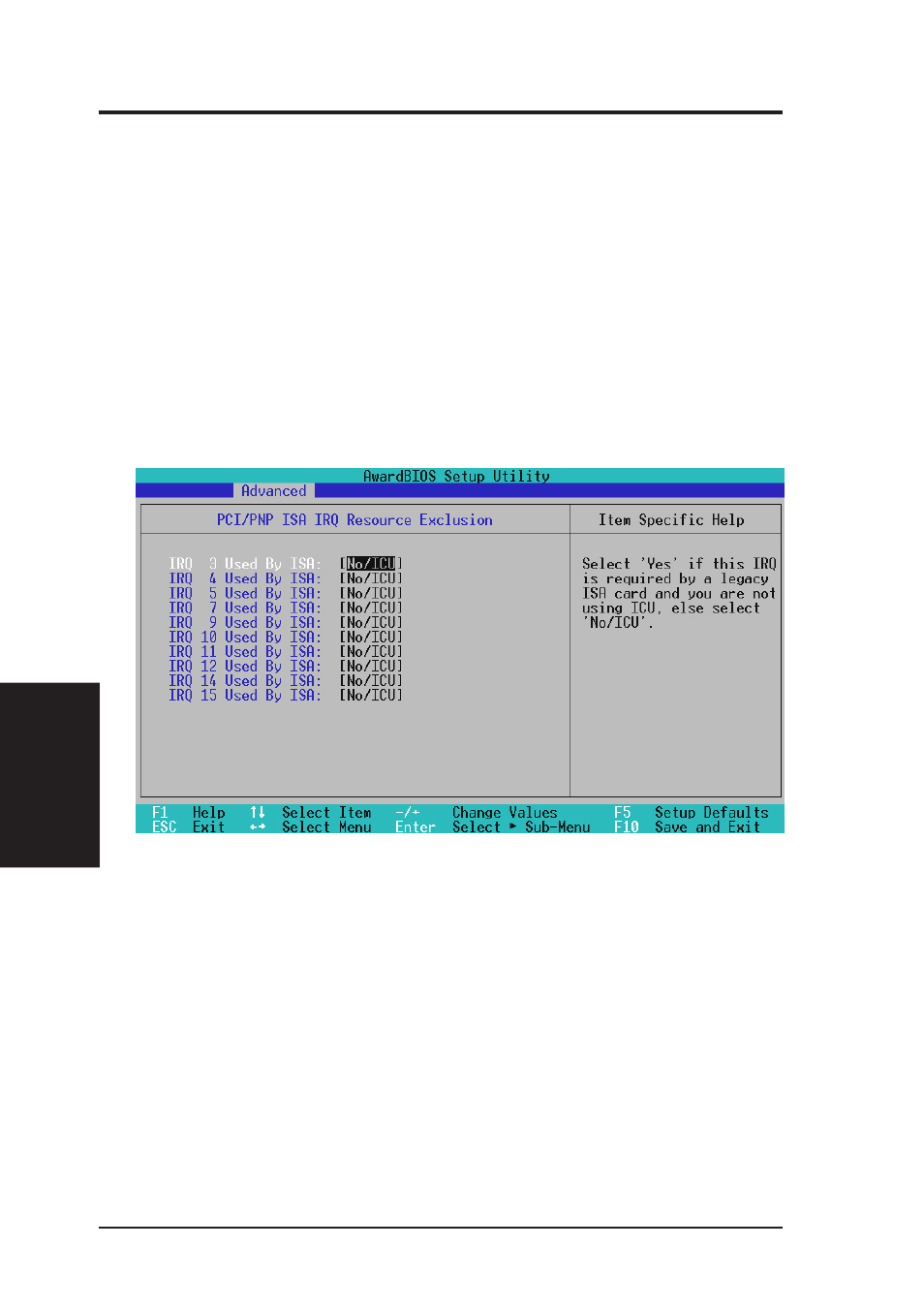 Bios setup | Asus ME-99B User Manual | Page 58 / 104