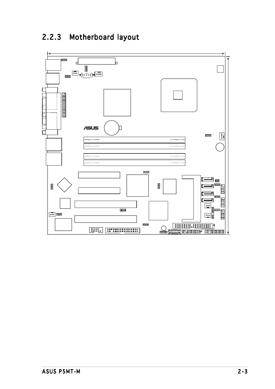 5cm (9.6in) | Asus Motherboard P5MT-M User Manual | Page 23 / 150