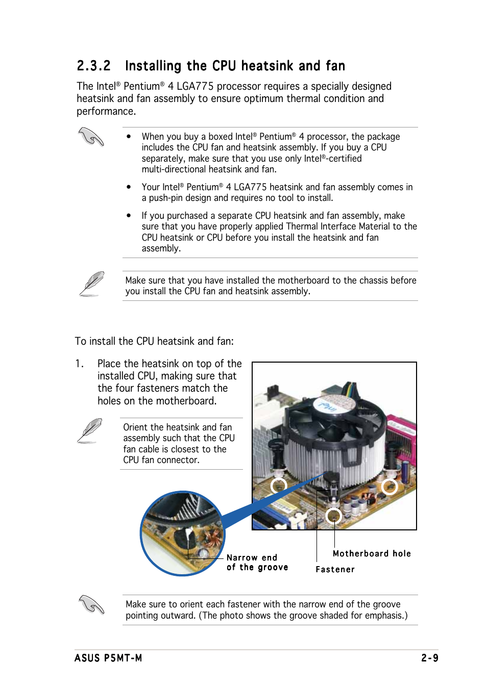 Asus Motherboard P5MT-M User Manual | Page 29 / 150