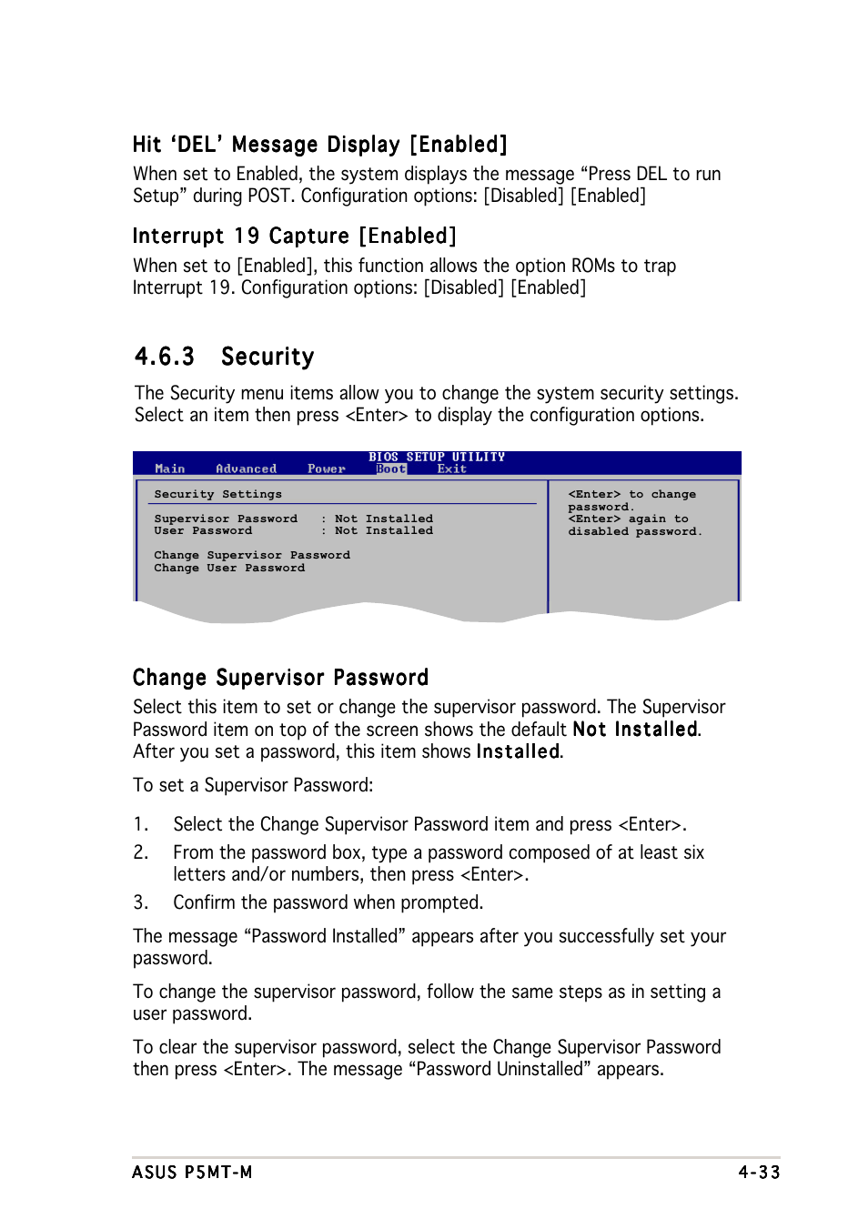 3 security security security security security | Asus Motherboard P5MT-M User Manual | Page 93 / 150