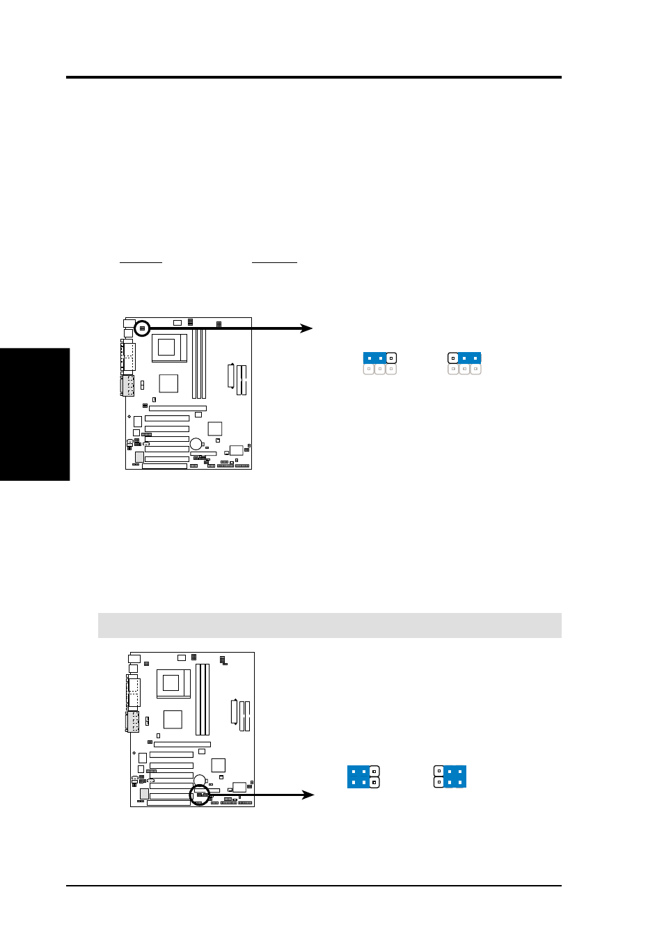 Hardware setup, H/w setup motherboard settings | Asus A7V266 User Manual | Page 22 / 110