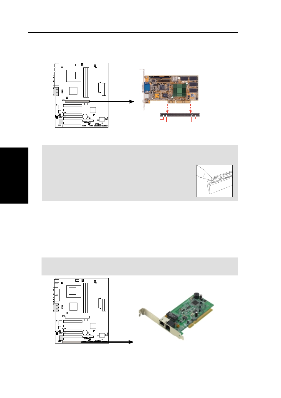 Hardware setup, 3 accelerated graphics port (agp) pro slot, 4 advanced communication riser (acr) slot | Expansion cards 3. h/w setup | Asus A7V266 User Manual | Page 30 / 110