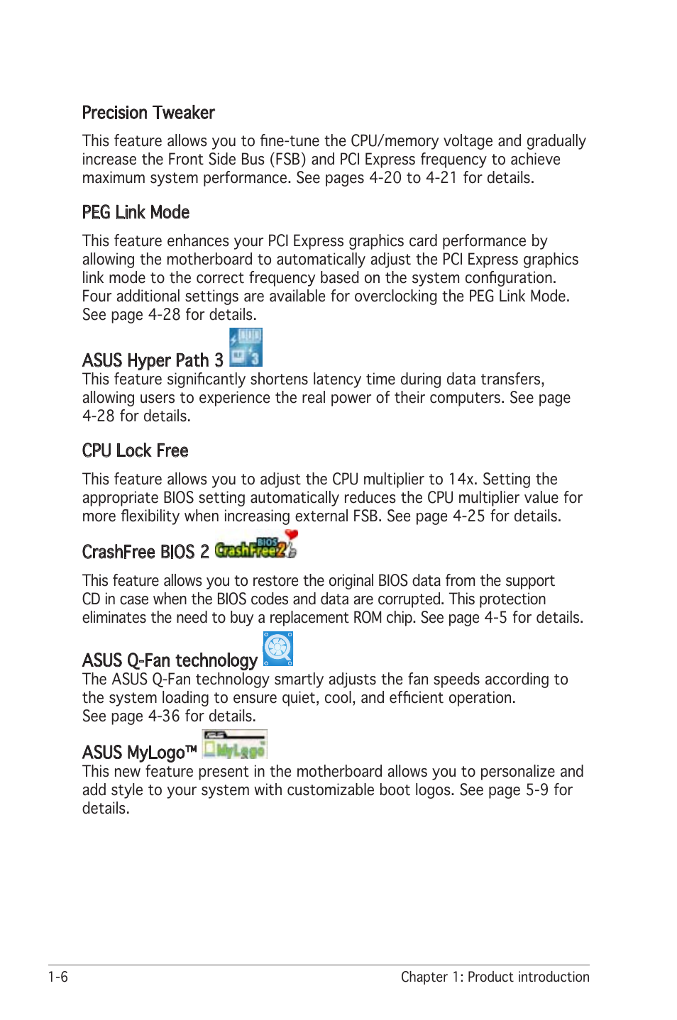 Asus Motherboard P5LD2 User Manual | Page 20 / 142