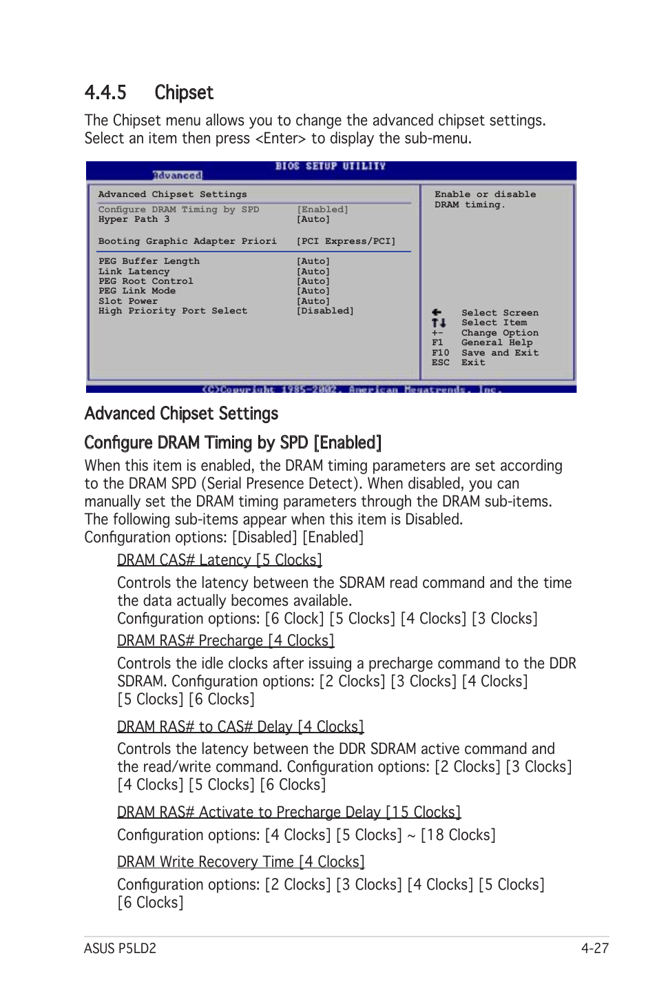 5 chipset | Asus Motherboard P5LD2 User Manual | Page 87 / 142