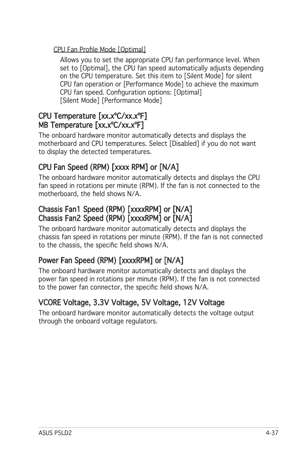 Asus Motherboard P5LD2 User Manual | Page 97 / 142