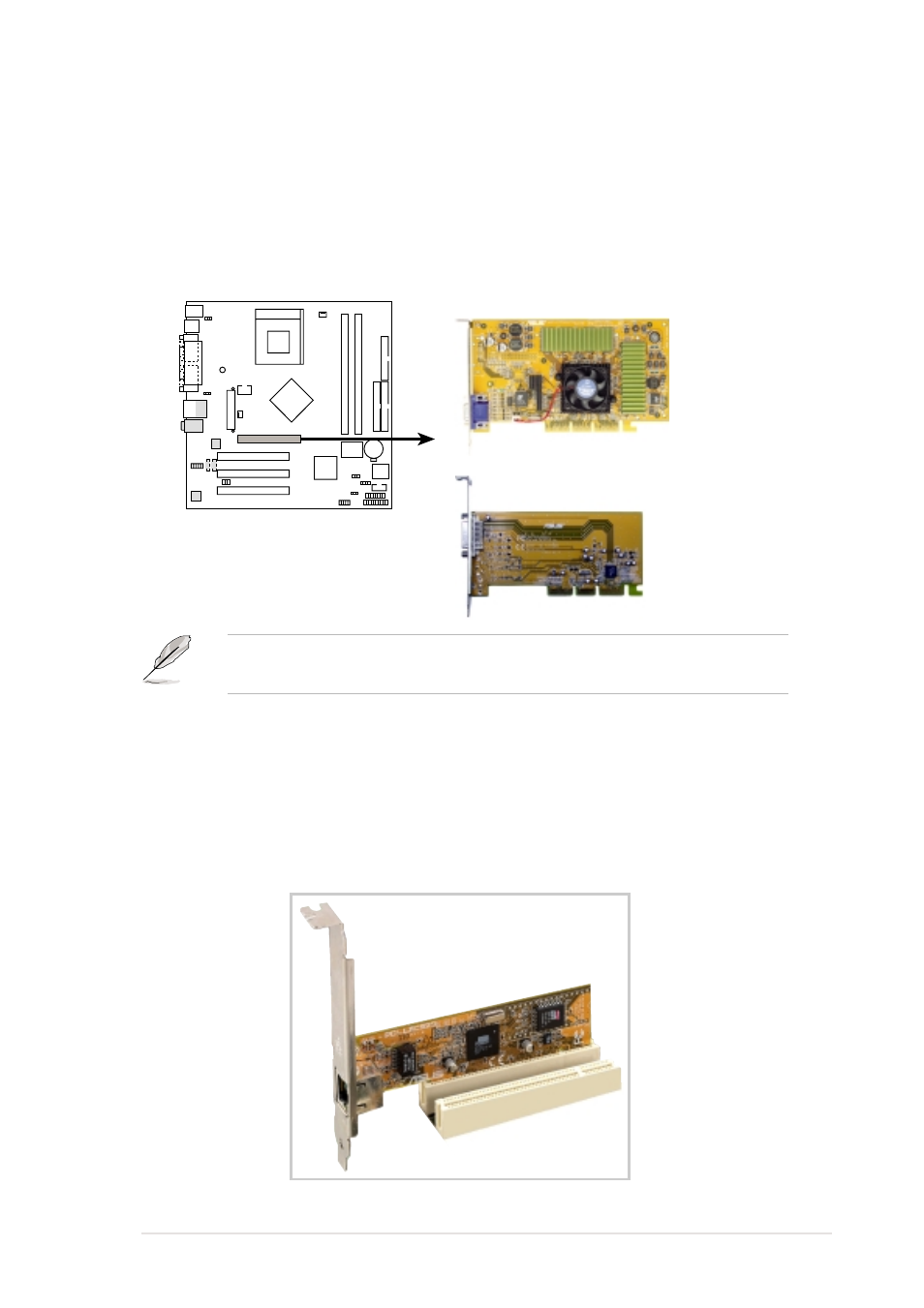 4 pci slots, 3 agp slot | Asus A7N8X-VM User Manual | Page 23 / 64