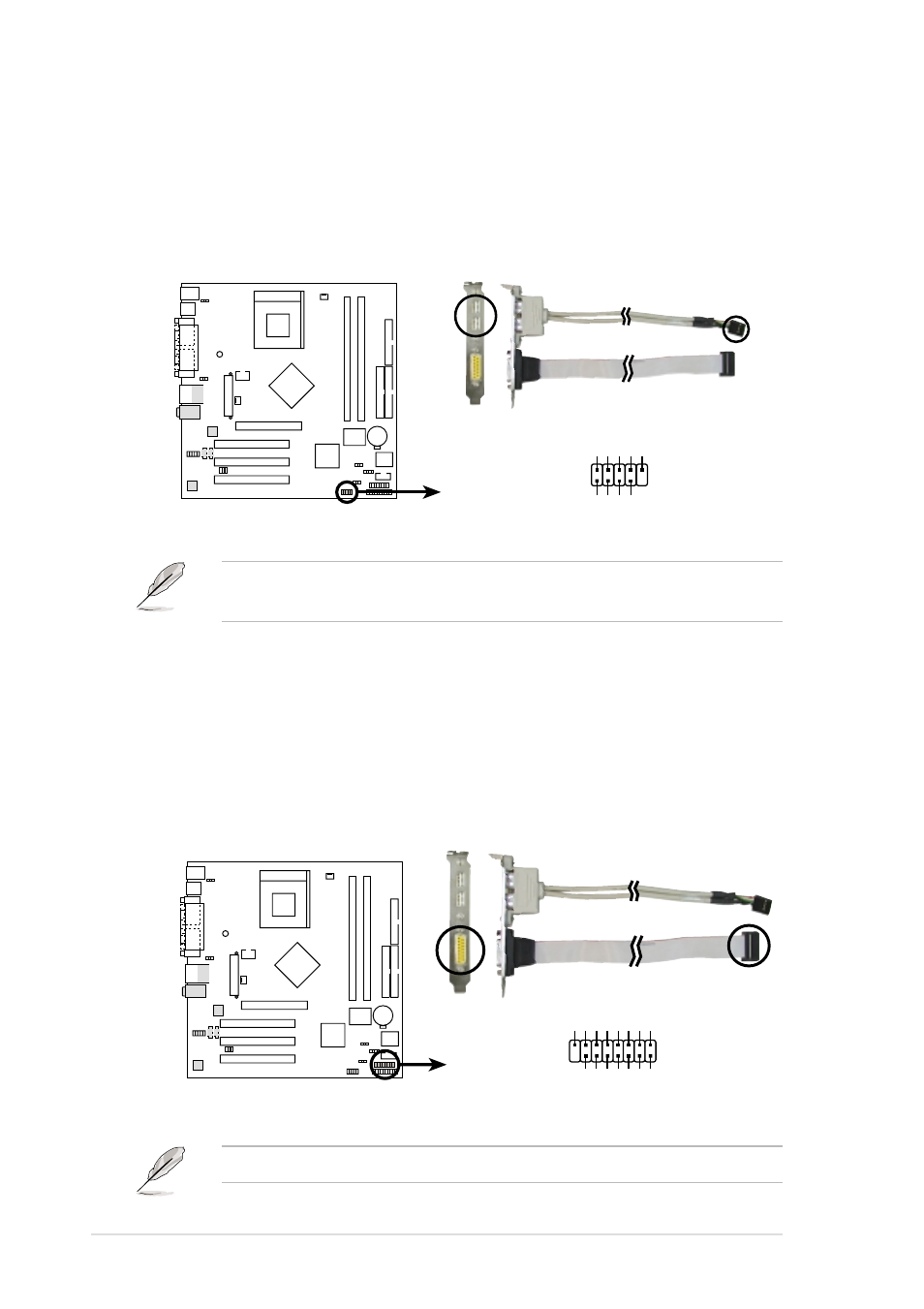 A7n8x-vm game connector game1 | Asus A7N8X-VM User Manual | Page 28 / 64