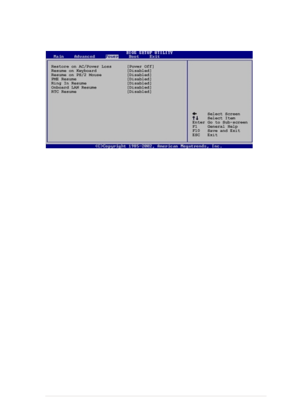 1 power up control | Asus A7N8X-VM User Manual | Page 49 / 64