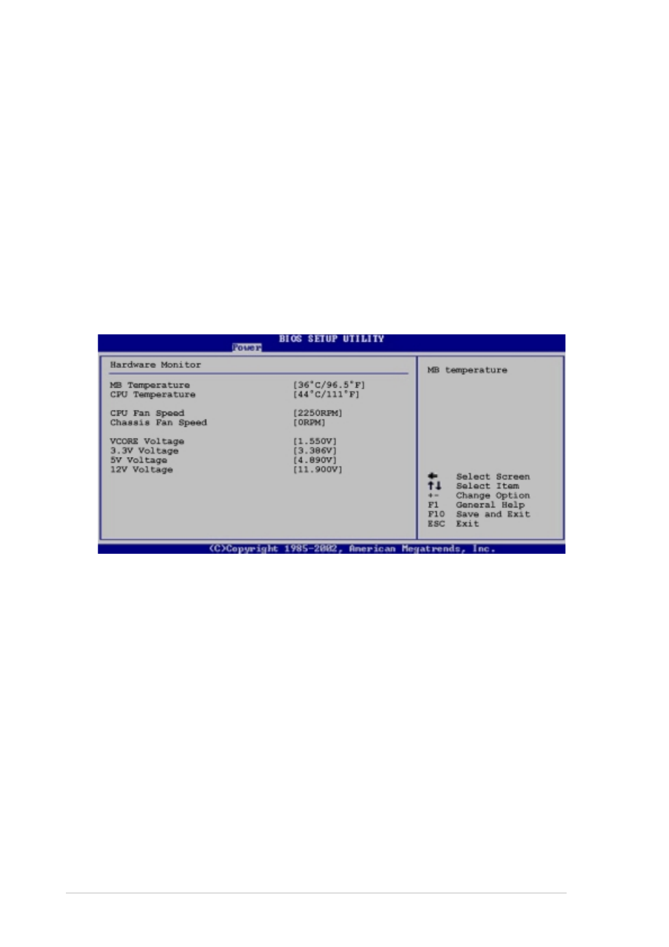 2 hardware monitor | Asus A7N8X-VM User Manual | Page 50 / 64