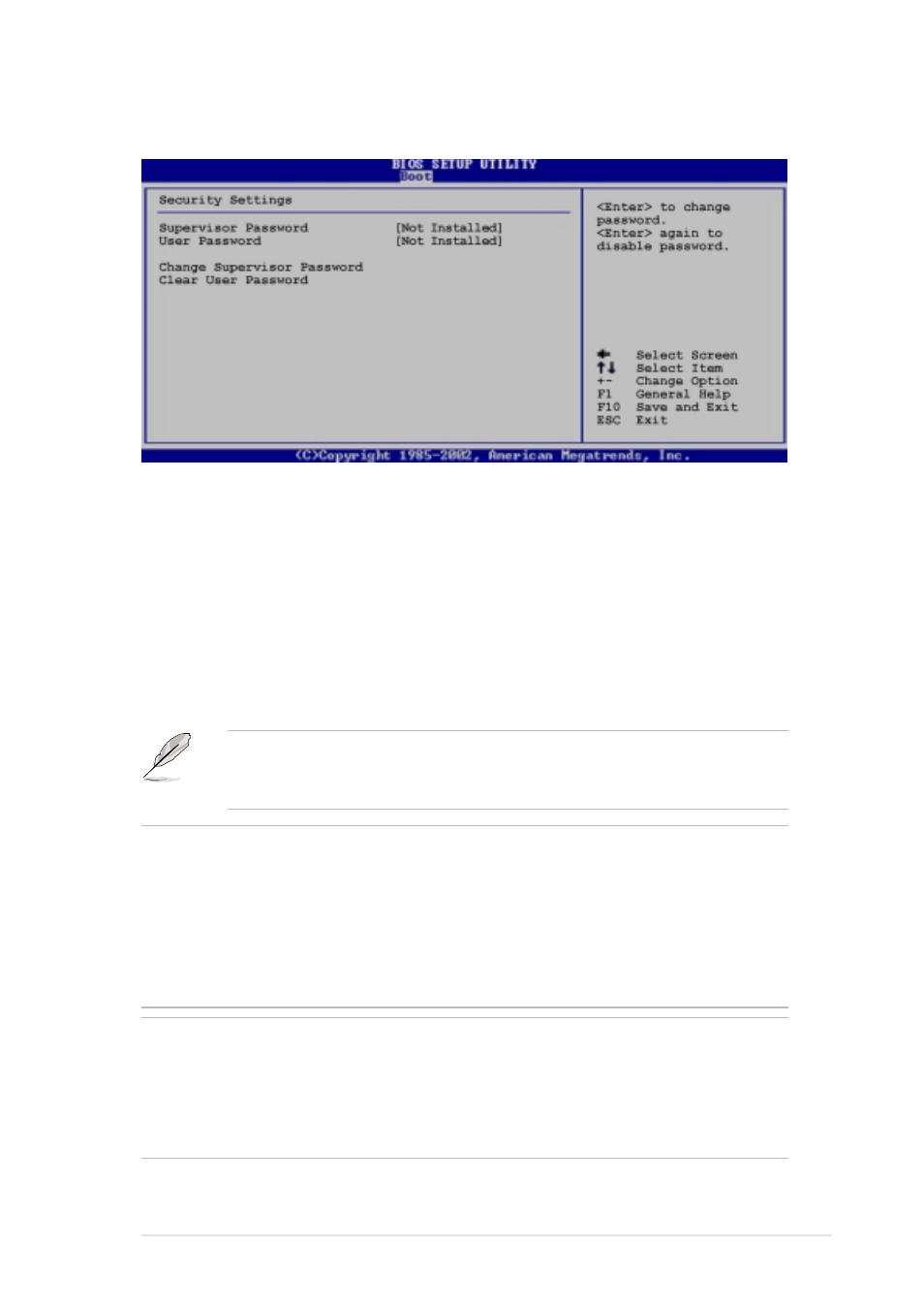 2 security | Asus A7N8X-VM User Manual | Page 53 / 64