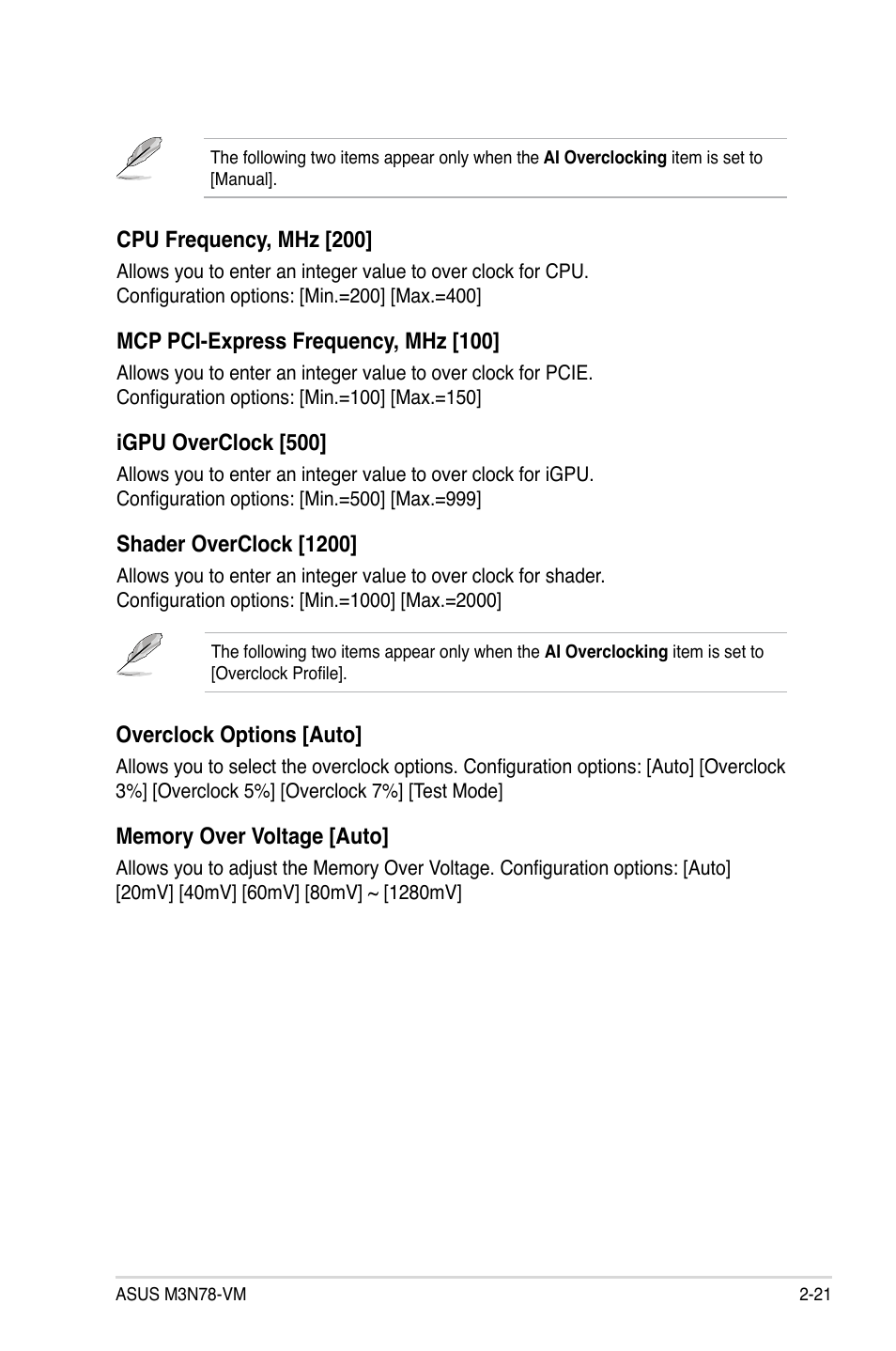 Asus M3N78-VM User Manual | Page 69 / 106