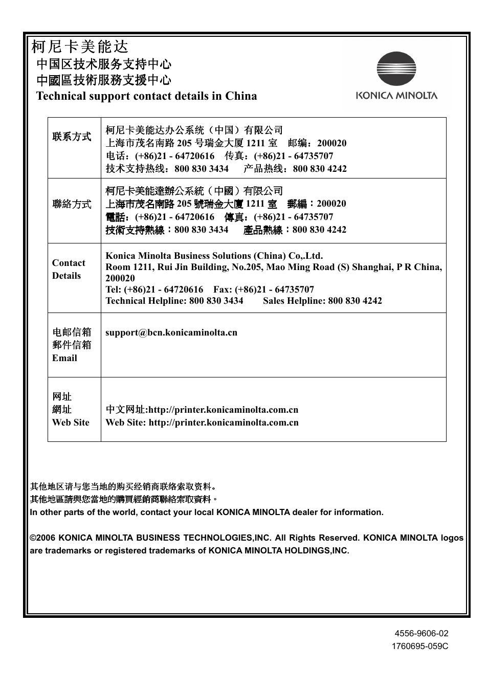 Konica Minolta magicolor 2530DL User Manual | Page 8 / 10