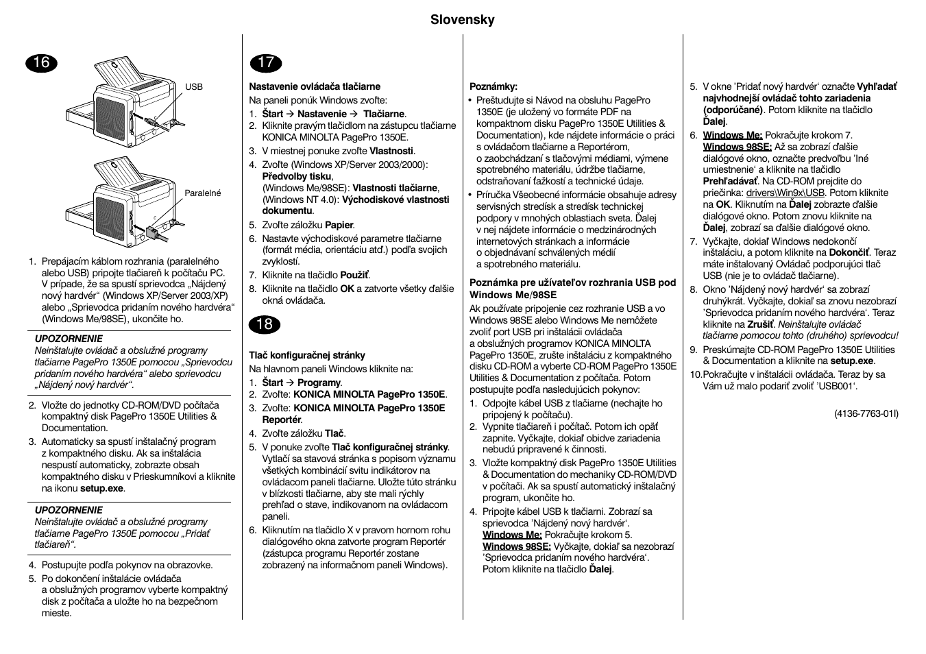 Konica Minolta PagePro 1350E User Manual | Page 13 / 24