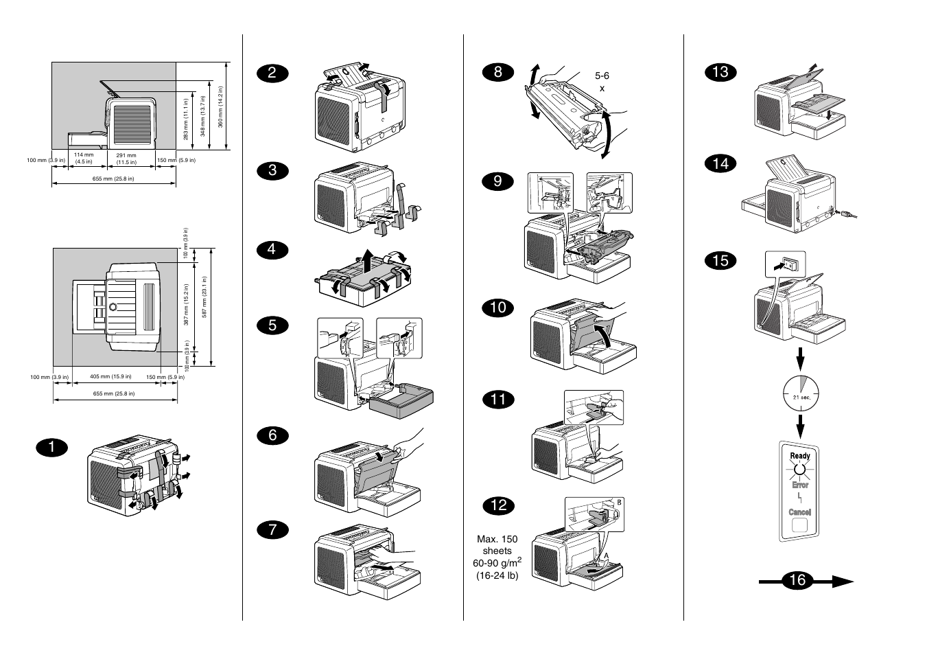 Konica Minolta PagePro 1350E User Manual | Page 3 / 24