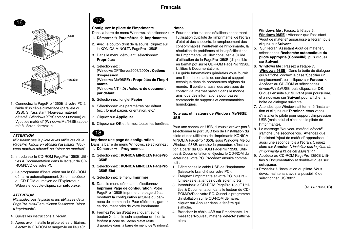 Konica Minolta PagePro 1350E User Manual | Page 5 / 24