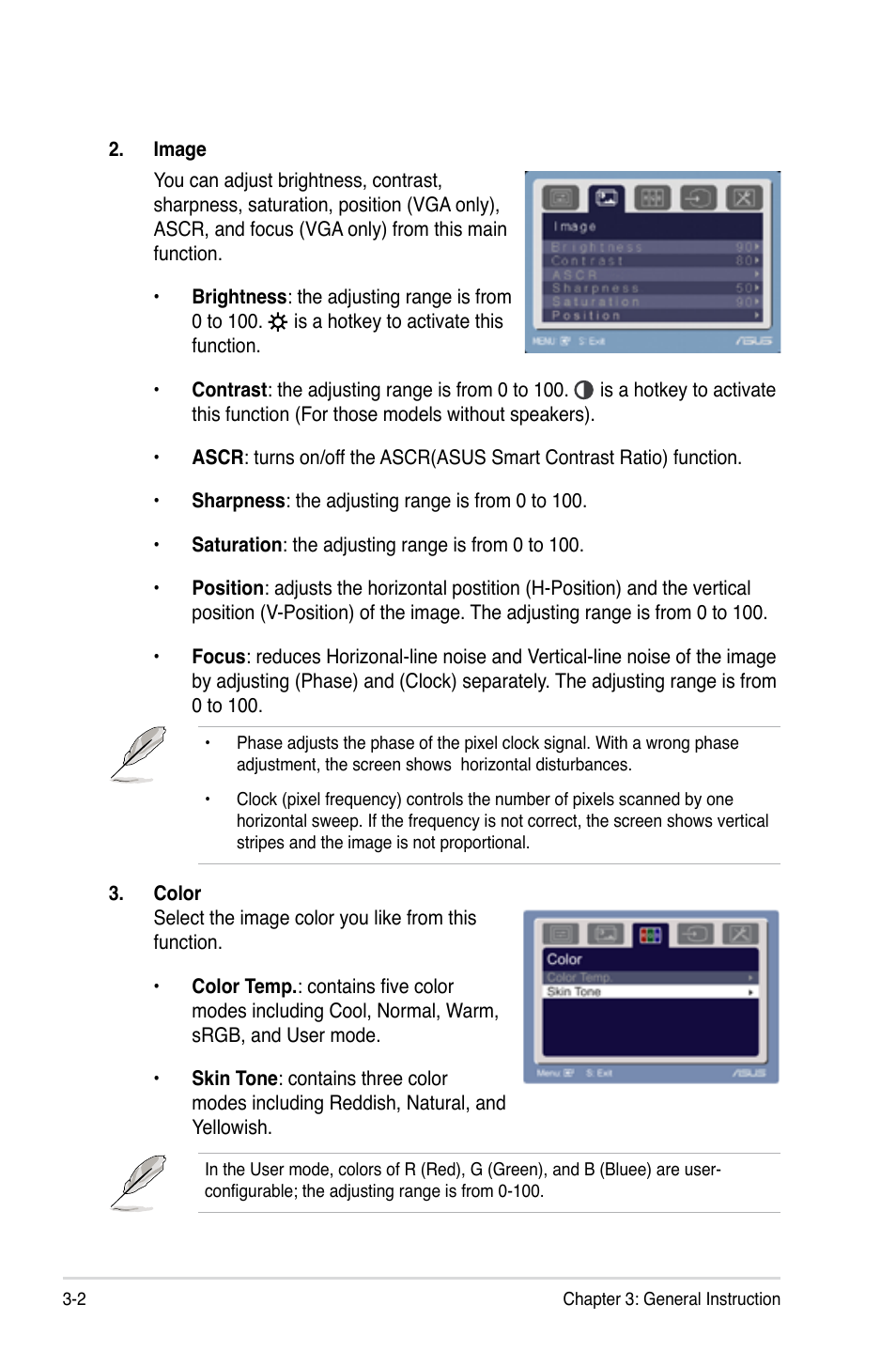 Asus VK191 User Manual | Page 18 / 22