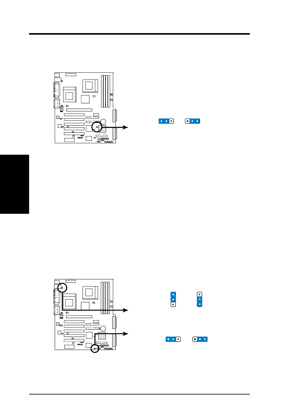 Hardware setup, 22 asus cuv4x-dls user’s manual | Asus CUV4X-DLS User Manual | Page 22 / 100