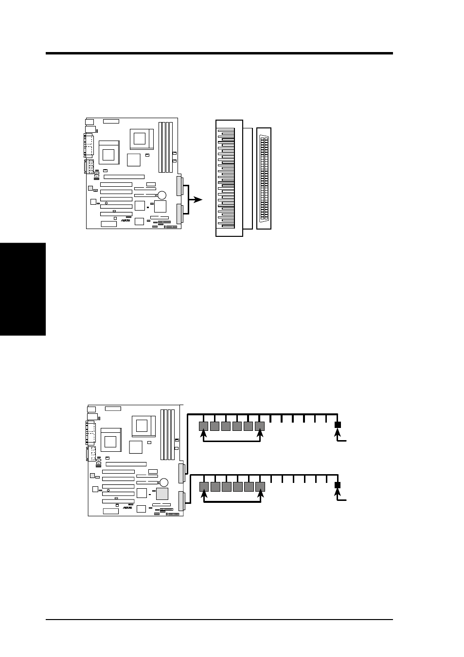 Hardware setup, 36 asus cuv4x-dls user’s manual, Connectors 3. h/w setup | Asus CUV4X-DLS User Manual | Page 36 / 100