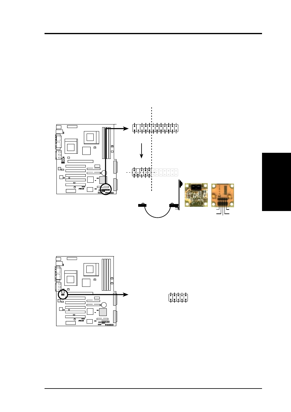 Hardware setup, Asus cuv4x-dls user’s manual 41, Cuv4x-dls front panel connectors | Afpanel, Cuv4x-dls audio panel connectors, Audio_panel | Asus CUV4X-DLS User Manual | Page 41 / 100