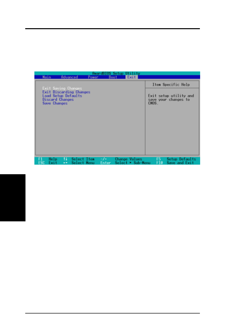 Bios setup, 7 exit menu | Asus CUV4X-DLS User Manual | Page 78 / 100