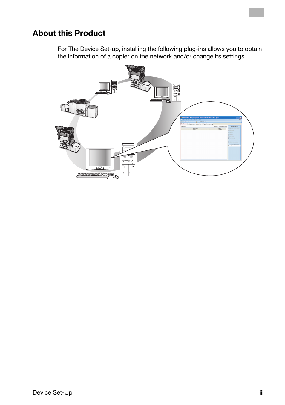 About this product | Konica Minolta Copy Protection Utility User Manual | Page 4 / 67