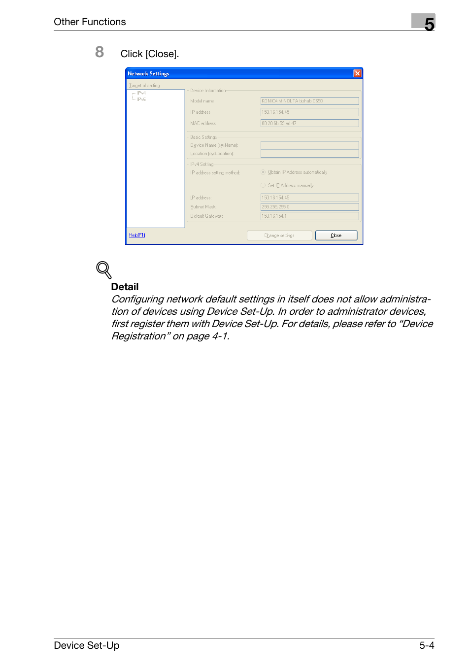 Konica Minolta Copy Protection Utility User Manual | Page 40 / 67