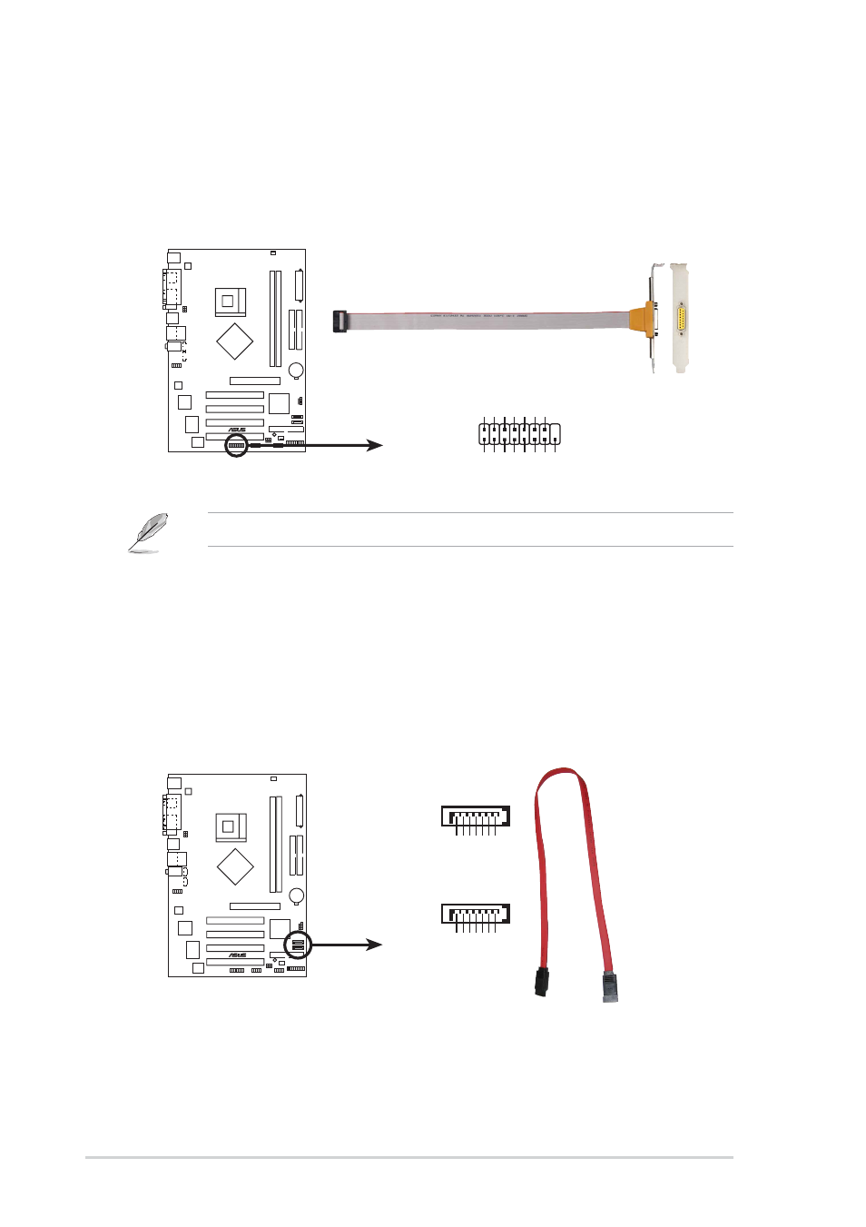 22 chapter 1: product introduction, The game/midi module is purchased separately, P4p800s-x game connector game | Sata2 | Asus P4P800S-X User Manual | Page 32 / 70