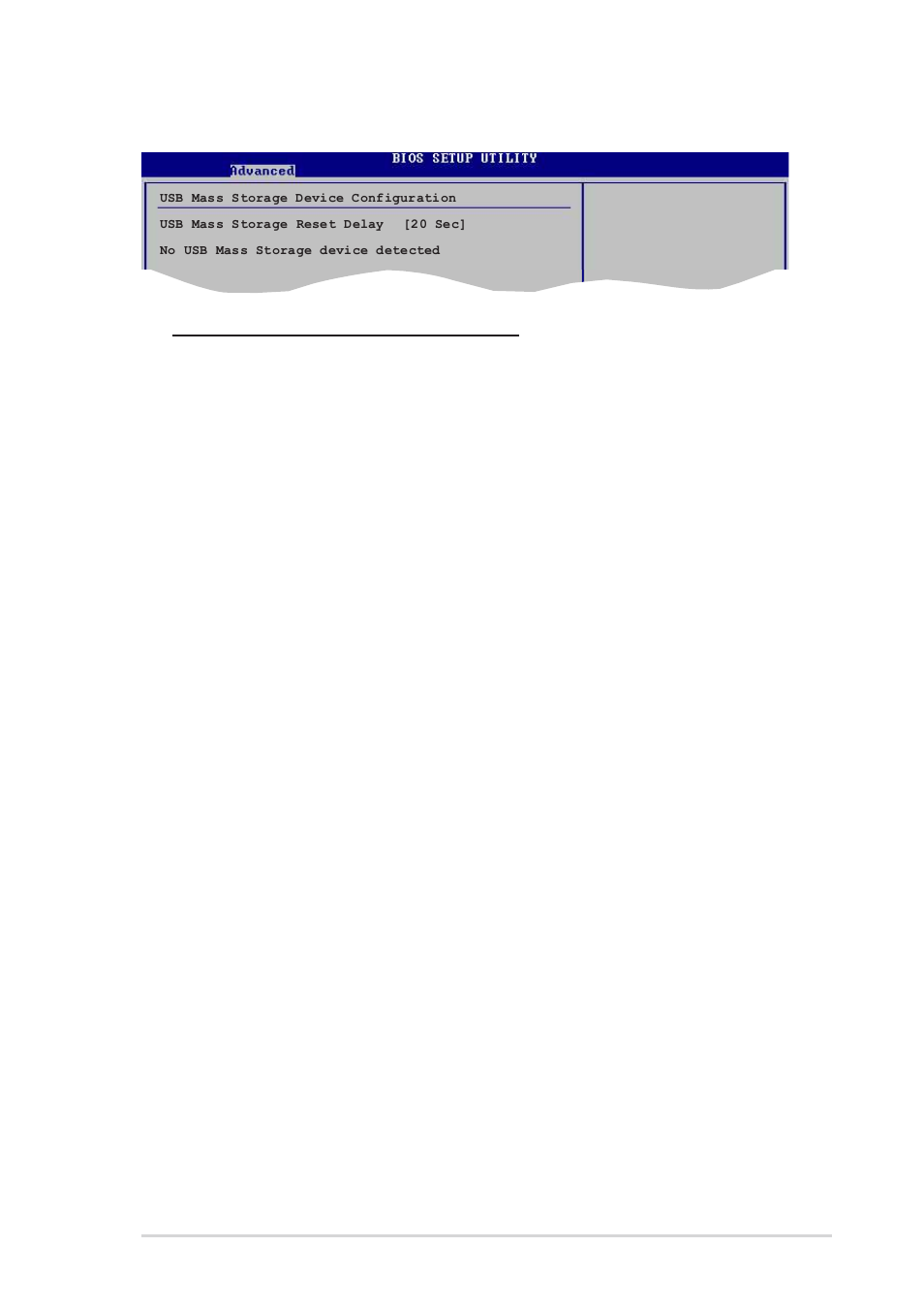 Usb mass storage device configuration, Usb mass storage reset delay [20 sec | Asus P4P800S-X User Manual | Page 57 / 70