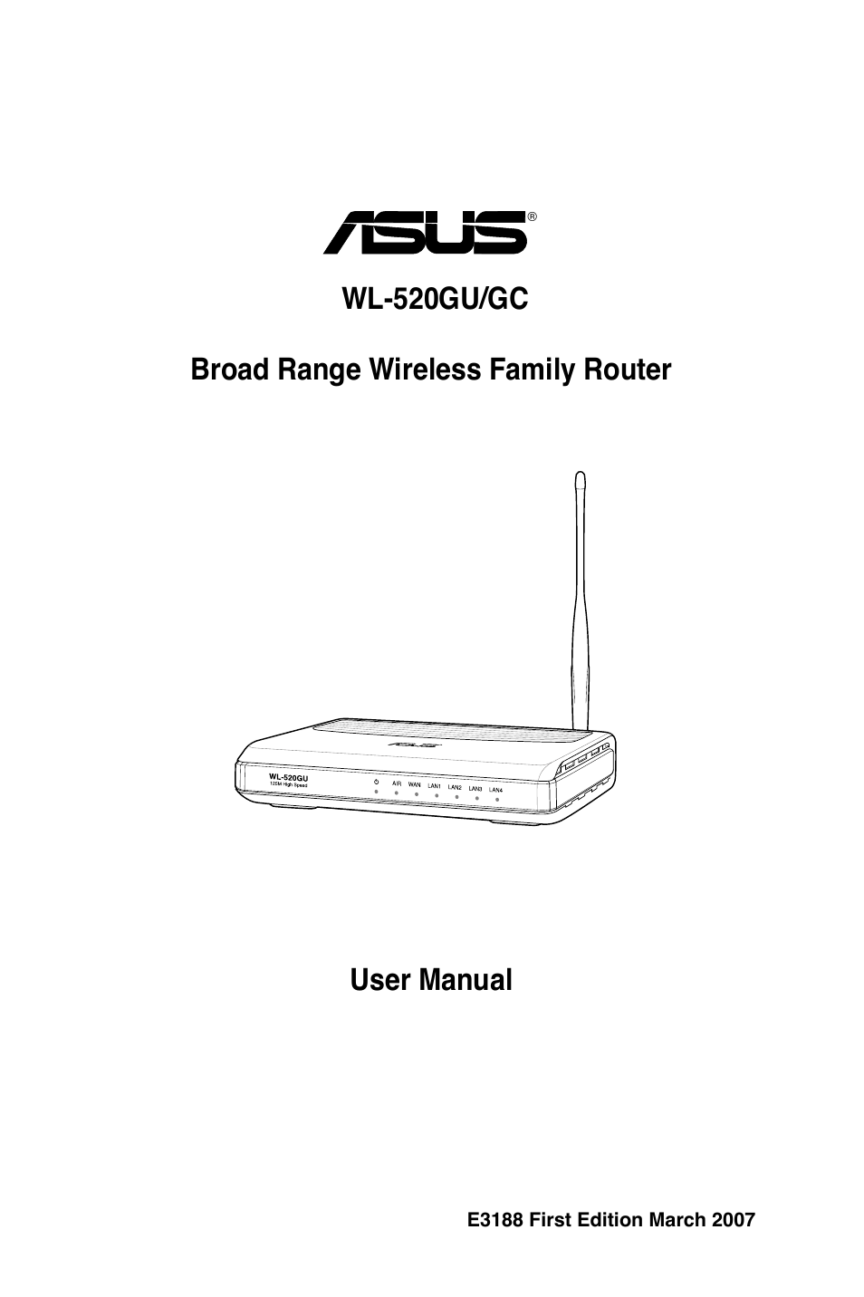 Asus WL-520GC User Manual | 49 pages