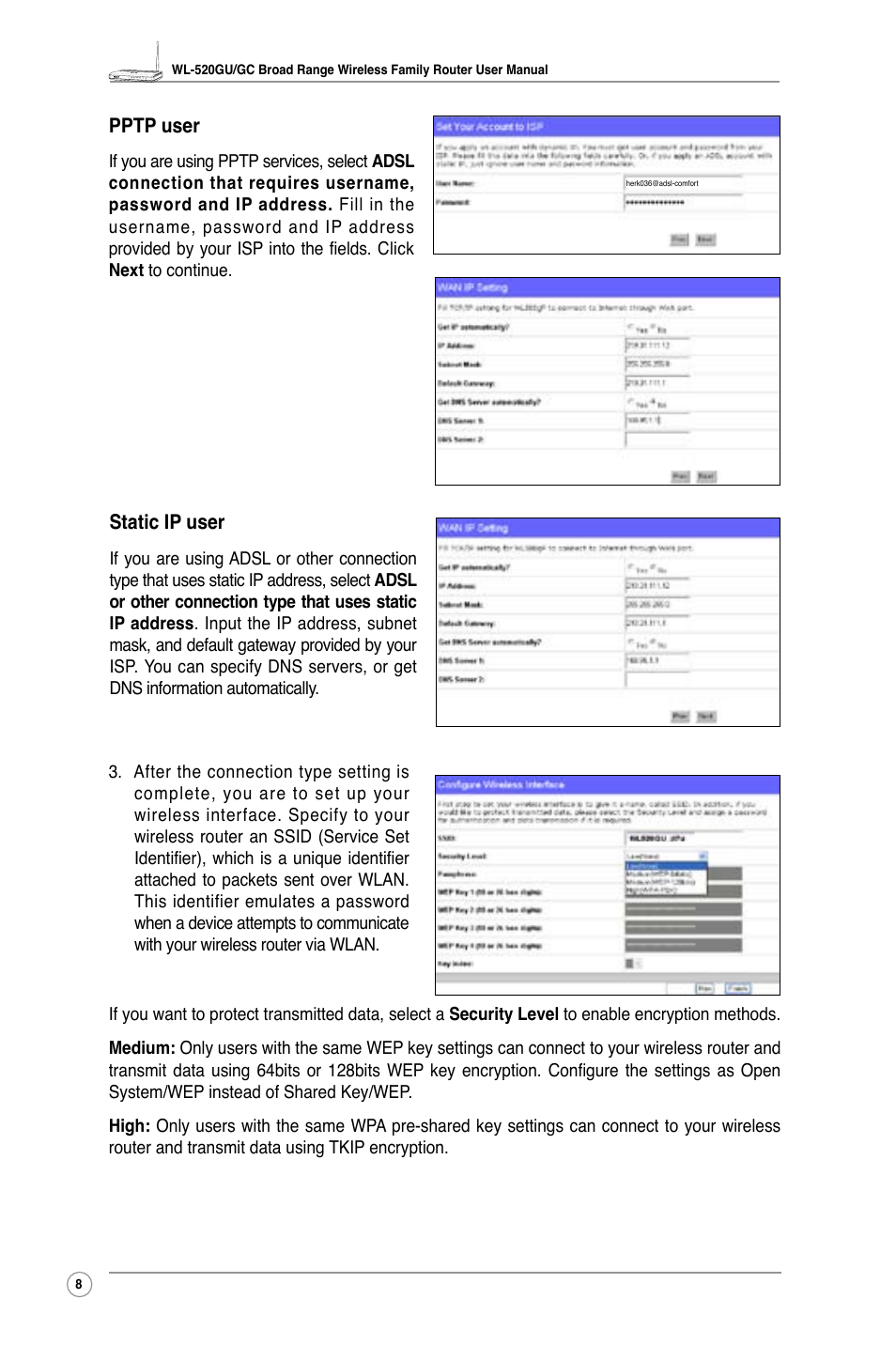 Asus WL-520GC User Manual | Page 10 / 49