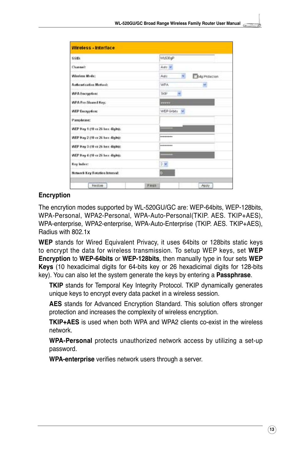 Asus WL-520GC User Manual | Page 15 / 49