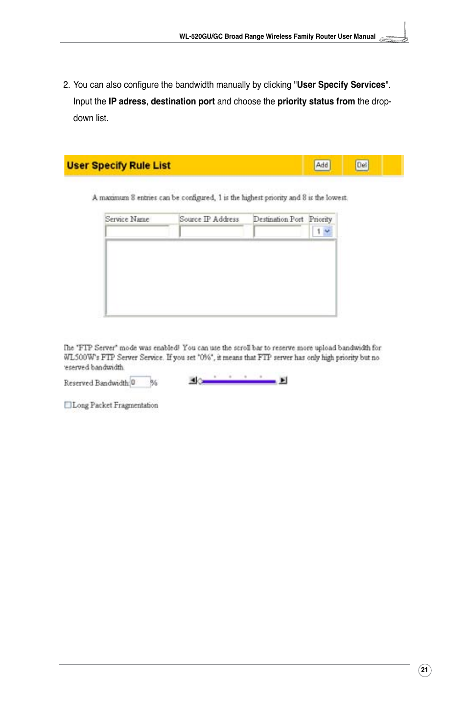 Asus WL-520GC User Manual | Page 23 / 49