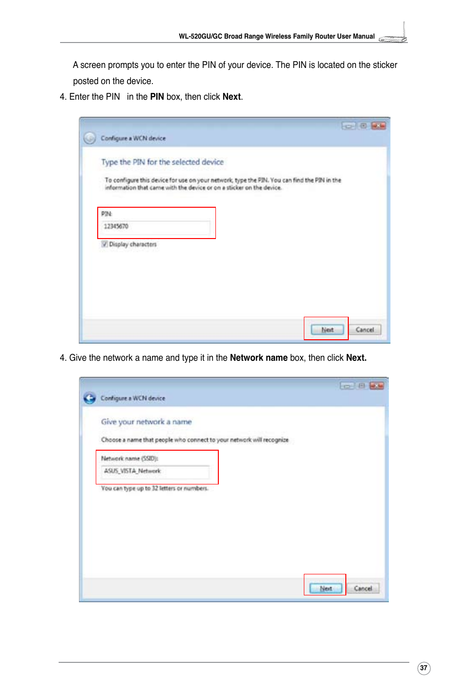 Asus WL-520GC User Manual | Page 39 / 49