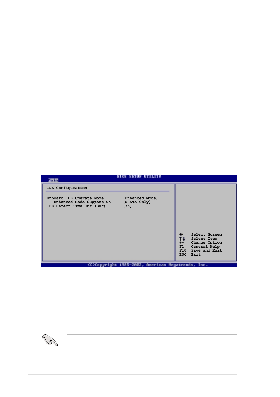 6 ide configuration, Dma mode [auto, Smart monitoring [auto | 32bit data transfer [disabled, Onboard ide operate mode [enhanced mode | Asus P4P800-VM User Manual | Page 52 / 80